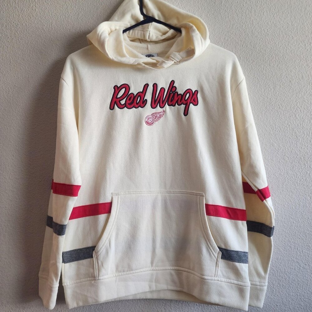 Detroit Red Wings Hoodie Sweatshirt Mens Small NHL Hockey Pullover
